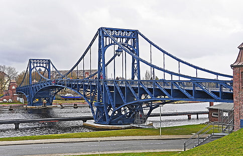 Wilhelmshaven, สะพาน, พอร์ต, วอลล์เปเปอร์ HD HD wallpaper