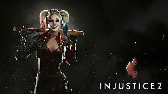 Harley Quinn i Injustice 2, Harley, Quinn, Injustice, HD tapet HD wallpaper