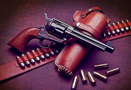 weapons, cartridges, Colt, HD wallpaper HD wallpaper
