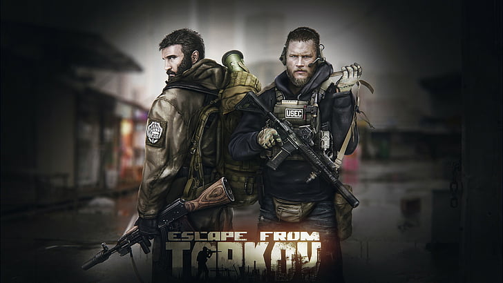 Wallpaper Escape From Tarkov, Escape from Tarkov, FPS, TPS, shooter, PC, Wallpaper HD