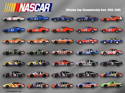 nascar, poster, race, racing, HD wallpaper HD wallpaper
