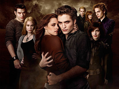 Poster Twilight, Saga New Moon, vampir, Twilight, Wallpaper HD HD wallpaper
