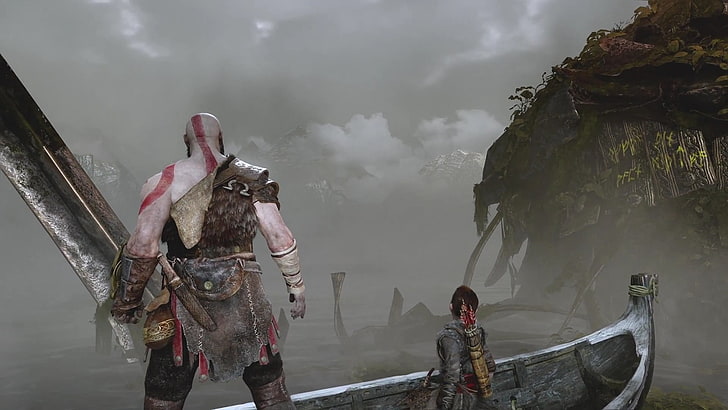 Dieu de la guerre, Kratos, Dieu de la guerre (2018), Fond d'écran HD