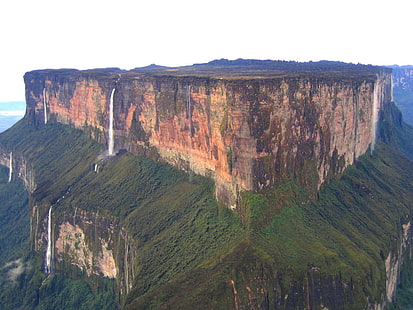 Горы Пейзажи Скалы Бразилия Венесуэла Гайана Гора Рорайма 2272x1704 Природа Горы HD Арт, горы, пейзажи, HD обои HD wallpaper