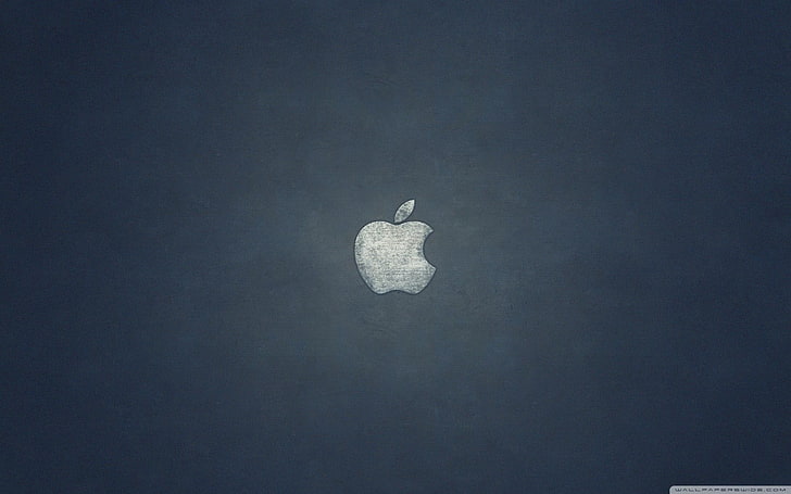 Apple Inc., minimalism, logotyp, HD tapet