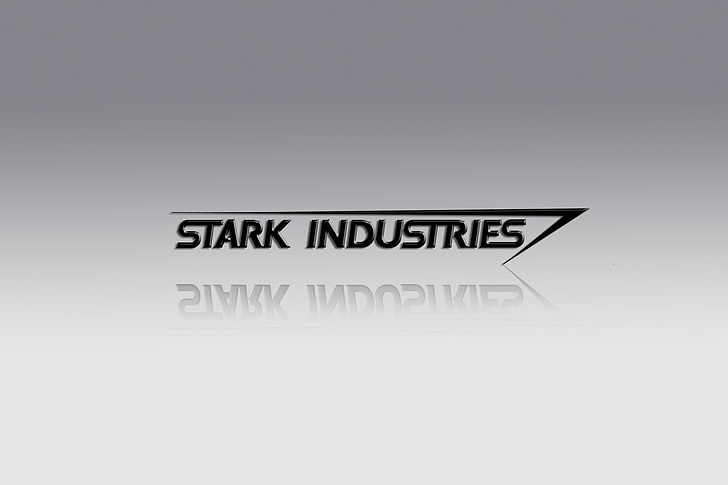 Logo de Stark Industries, société, Iron Man, Tony Stark, Fond d'écran HD