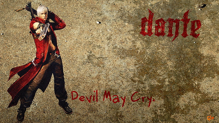Devil May Cry Dante tapeta cyfrowa, DmC: Devil May Cry, Devil May Cry, Dante, gry wideo, Tapety HD