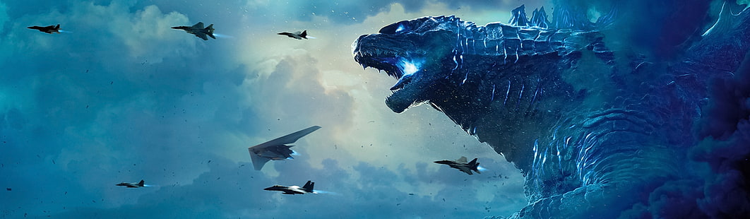 Film, Godzilla: King of the Monsters, Godzilla, HD tapet HD wallpaper