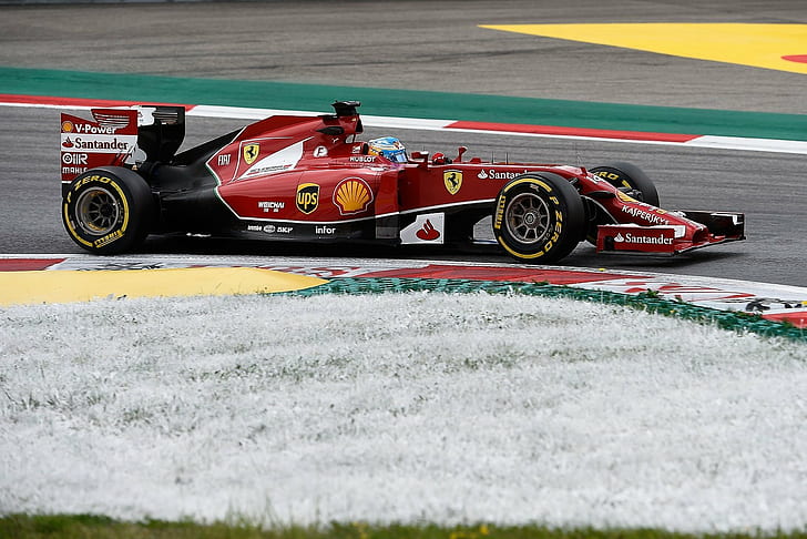 2014, Alonso, F14-T, Ferrari, Formel 1, Rennwagen, Räikkönen, Scuderia, HD-Hintergrundbild