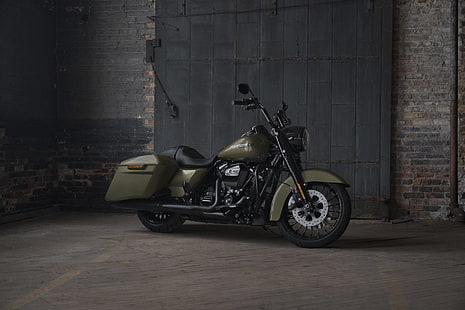 Harley-Davidson, rei da estrada de Harley-Davidson, bicicleta, motocicleta, HD papel de parede HD wallpaper