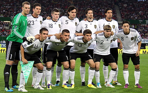 Selección Nacional de Alemania, fútbol, ​​estrellas, Deutschland, estadio, Fondo de pantalla HD HD wallpaper