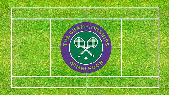 Tenis, Lapangan Tenis, Wimbledon, Wallpaper HD HD wallpaper