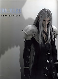 Final Fantasy vii Sephiroth 4800x6517 Видеоигры Final Fantasy HD Art, Сефирот, Final Fantasy VII, HD обои HD wallpaper