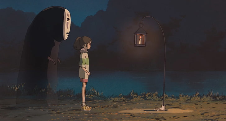 аниме, Chihiro, Hayao Miyazaki, Spirited Away, Studio Ghibli, HD тапет
