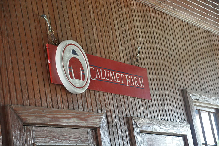 Calumet Farm, конная ферма, знак, ферма, HD обои