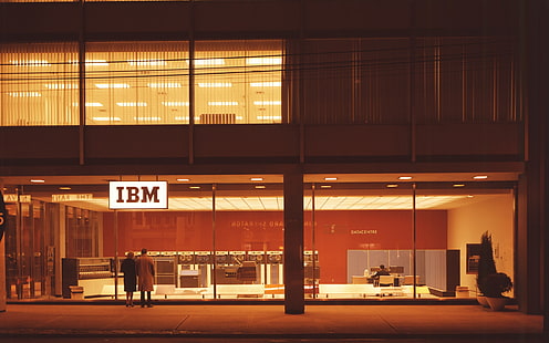 IBM, teknologi, perusahaan, komputer, Wallpaper HD HD wallpaper