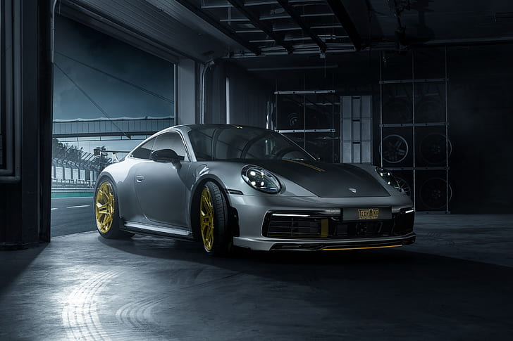 911, Porsche, Carrera, TechArt, 992, 2019, HD wallpaper
