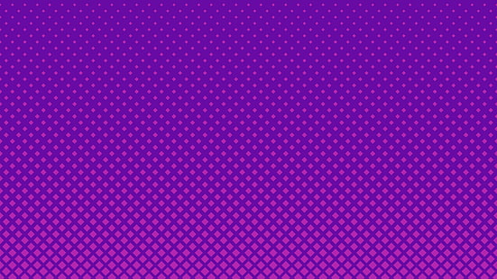 фиолетовый, точка, графика, розовый, квадрат, полутона, шаблон, диагональ, дизайн, текстура, градиент, HD обои HD wallpaper