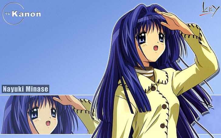 Kanon, Minase Nayuki, Mädchen, HD-Hintergrundbild