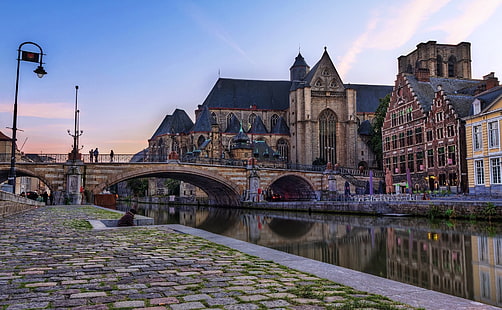 Cidades, Bruxelas, Bélgica, HD papel de parede HD wallpaper
