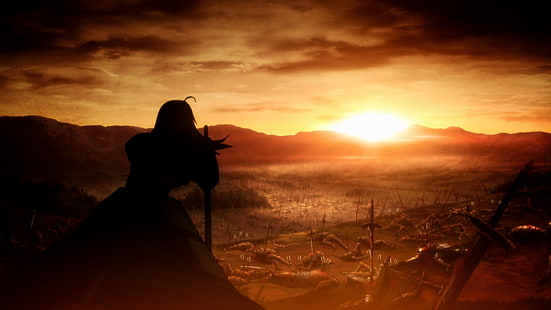 Fate Stay Night digitales Hintergrundbild, Fate / Zero, Sabre, HD-Hintergrundbild HD wallpaper