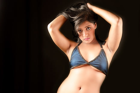 bikini-bangalore-modell, HD tapet HD wallpaper