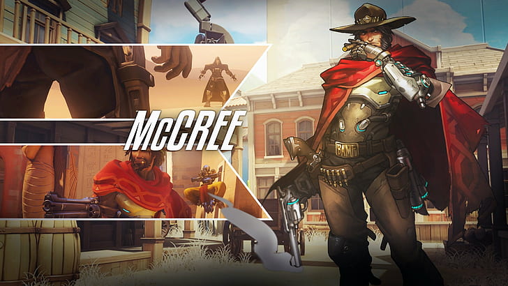 McCree (Overwatch), Overwatch, Overwatch Anniversary, HD wallpaper