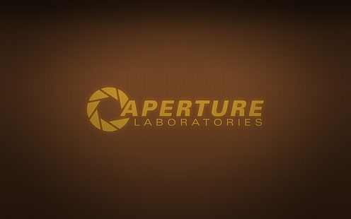 Aperture Laboratories-logotyp, Aperture Laboratories, Portal (spel), videospel, HD tapet HD wallpaper