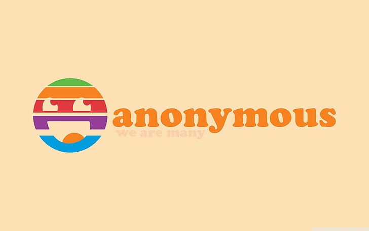 Anonymous - We Are Many, Papel de parede de arte anônima, Engraçado, HD papel de parede