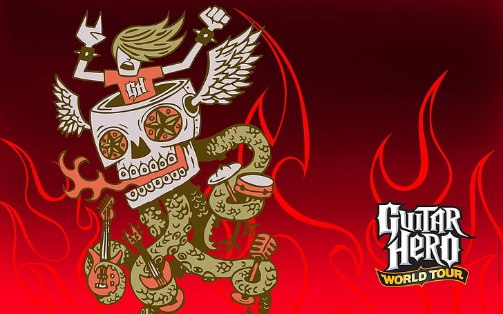Guitar Hero: turnê mundial, HD papel de parede