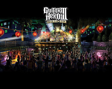 Videospiel, Guitar Hero, HD-Hintergrundbild HD wallpaper