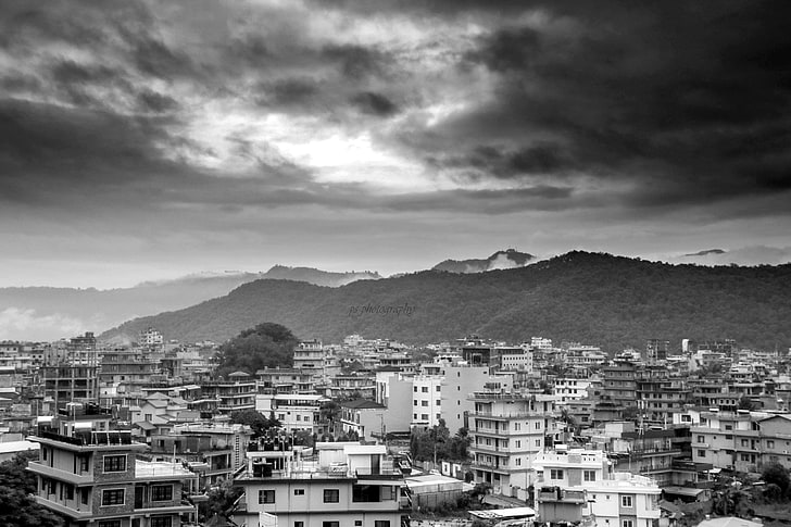 Pokhara City, HD-Hintergrundbild