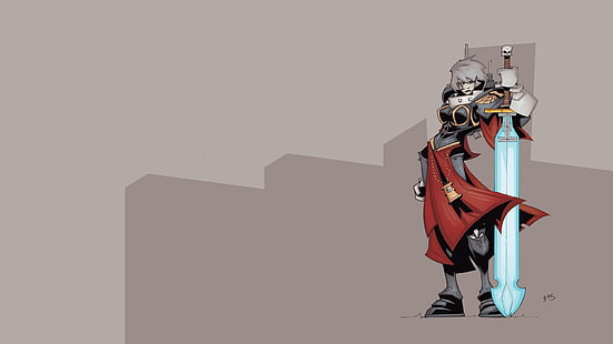 male anime character illustration, Warhammer 40,000, Sisters of Battle, HD wallpaper HD wallpaper