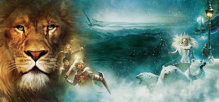 映画、ナルニア国物語：ライオン、魔女、ワードローブ、 HDデスクトップの壁紙