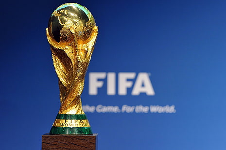 Trophée Coupe du Monde Fifa, trophée, fifa, coupe du monde, Fond d'écran HD HD wallpaper