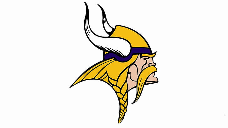 Minnesota Vikings, man with horn logo, sports, 1920x1080, football, minnesota vikings, HD wallpaper