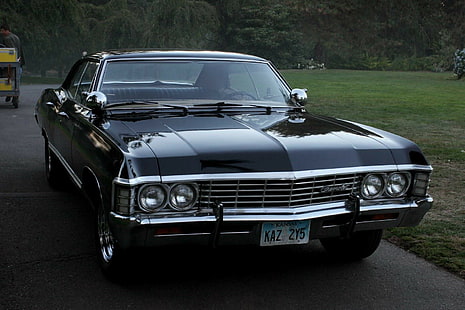 Chevrolet Impala, Supernatural, Car, chevrolet impala, supernatural, car, HD тапет HD wallpaper