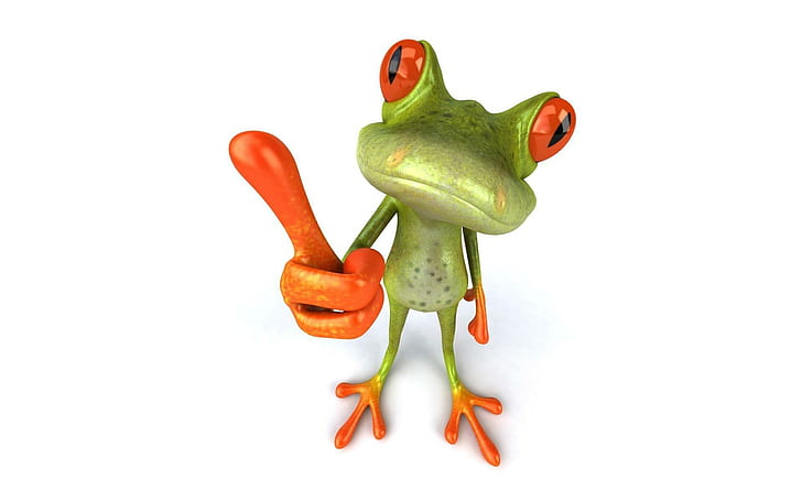 Funny Frog, simpatico, amore, rana, simpatico, simpatico, animali, Sfondo HD