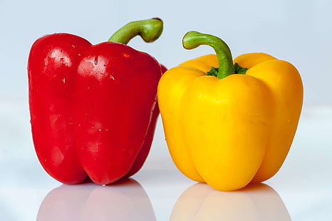Paprika, Paprika, Lebensmittel, frisch, Zutaten, Gemüse, HD-Hintergrundbild HD wallpaper