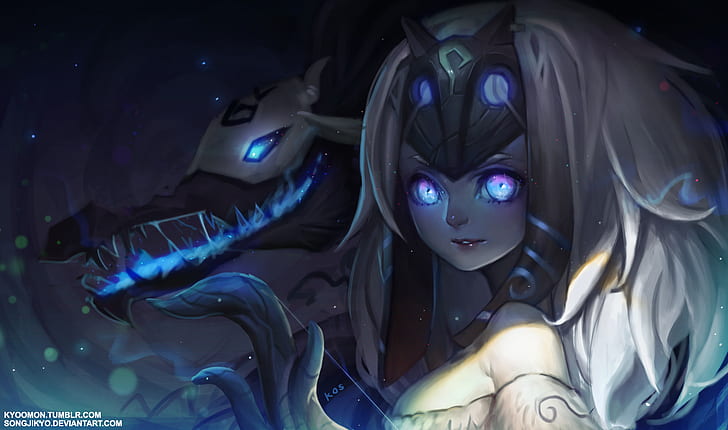 Tapeta League of Legends Kindred, League of Legends, Kindred, Tapety HD