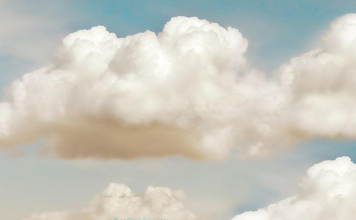 Fluffy clouds HD wallpapers free