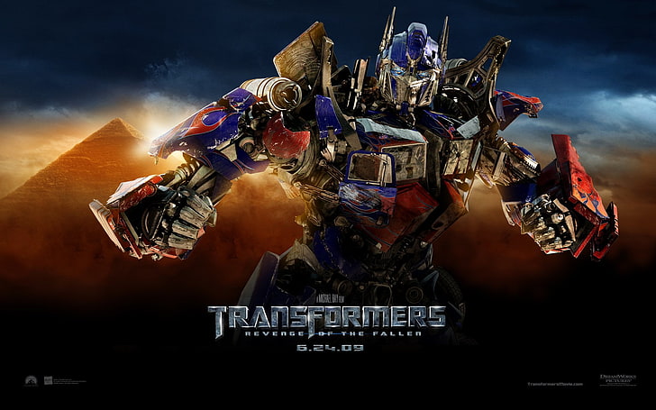 Transformers, Transformers: Revenge of the Fallen, Movie, Optimus Prime, HD wallpaper