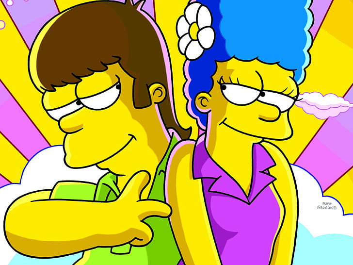 Os Simpsons, Marge Simpson, HD papel de parede
