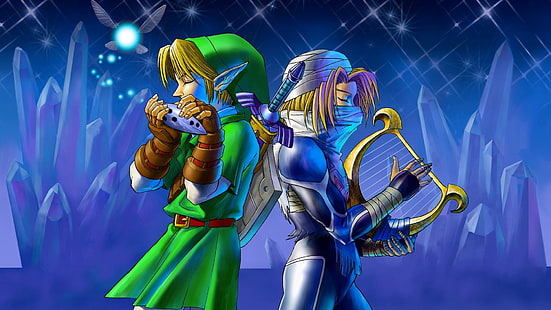 Zelda, la leyenda de Zelda: Ocarina of Time, Fondo de pantalla HD HD wallpaper