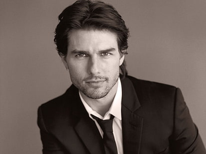 Celebridades, Tom Cruise, estrella, hombre, ojos, cara, fotografía, celebridades, Tom Cruise, estrella, hombre, ojos, cara, fotografía, Fondo de pantalla HD HD wallpaper