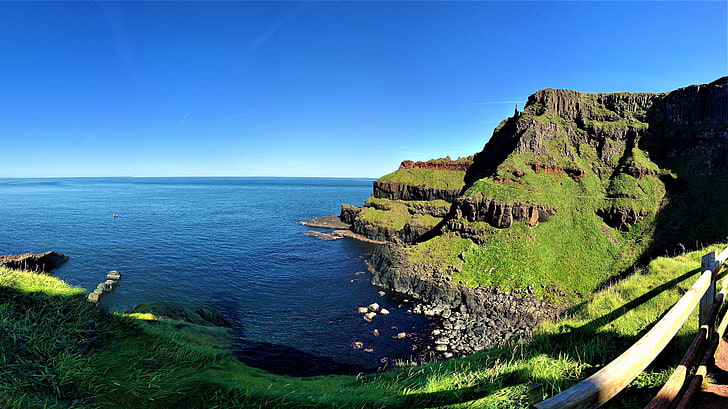 Coast, Coastline, Northern Ireland, HD wallpaper