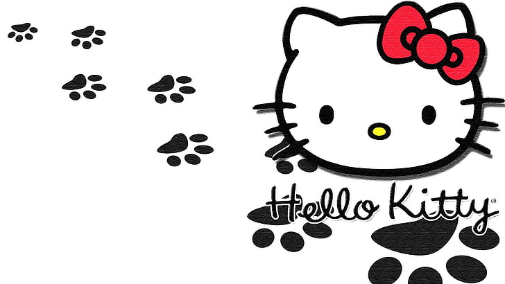 Hello Kitty, Hello Kitty, gatitos, gato, japonés, Fondo de pantalla HD