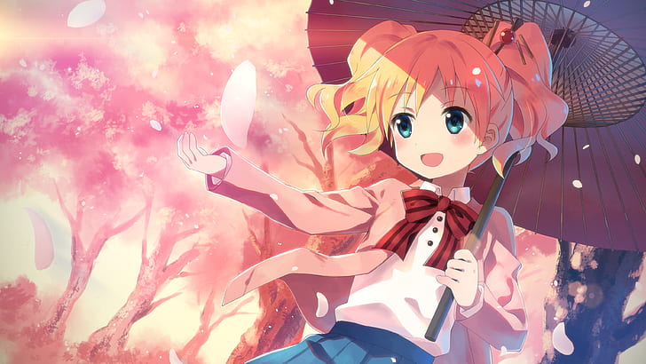 Anime, KINMOZA!, Alice Cartelet, HD wallpaper