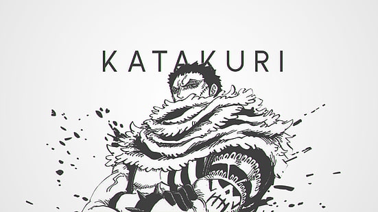 Ilustração de Katakuri One Piece, Anime, One Piece, Charlotte Katakuri, HD papel de parede HD wallpaper