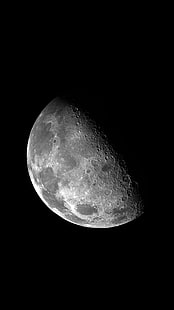 Weltraum, vertikal, Hochformat, Mond, HD-Hintergrundbild HD wallpaper